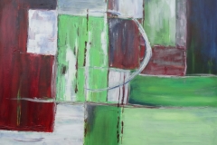 Abstrakt, Acryl 100 x 80 cm