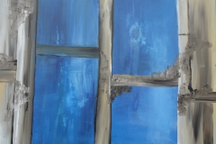 Fenster, Acryl 80 x 60 cm