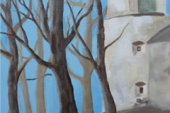 Laupheim, Acryl 40 x 50 cm