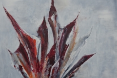 Splitter, Acryl 100 x 100 cm