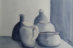 Stillleben II, Aquarell 40 x 30 cm